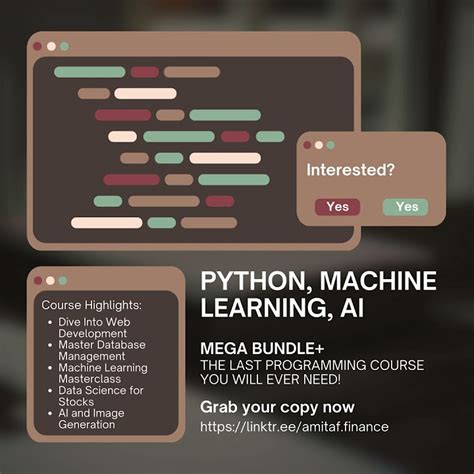 Python Machine Learning & AI Mega Course .
